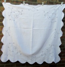 Vintage square embroidered for sale  WIDNES