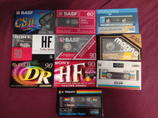 Kassetten  Audio Tape 10 Stück    Sony Basf TDK PHILIPS FUJI  Tokaido  Magna OVP comprar usado  Enviando para Brazil