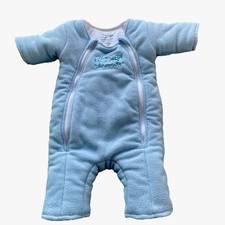 Terno de dormir Baby Merlin's Magic azul tamanho grande, 6-9 meses lã comprar usado  Enviando para Brazil
