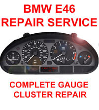 Usado, Painel de painel BMW E46 1999-2006 medidor de instrumento cluster velocímetro REPARO comprar usado  Enviando para Brazil