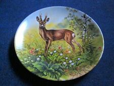 Decoration plate deer d'occasion  Expédié en Belgium