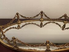 antique tray mirror cherub for sale  Boynton Beach