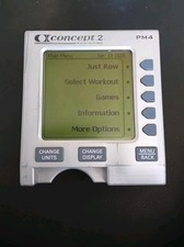 Używany, Concept 2 PM4 Wioślarka Rower Monitor  na sprzedaż  Wysyłka do Poland