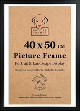 Black picture frame for sale  SALFORD