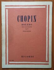 Chopin bolero per usato  Cosenza