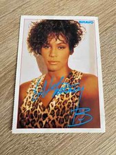 Autogrammkarte whitney houston gebraucht kaufen  Leuna