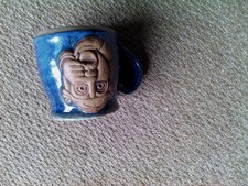 Blue glazed chunky for sale  CALLINGTON