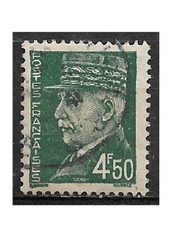 Timbre oblitéré 521b d'occasion  France