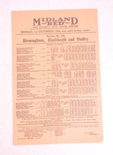Bus coach handbill for sale  BANBURY