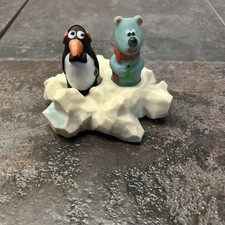 Brinquedo de banho vintage RARO Evenflo RAFTIES urso polar e pinguim, usado comprar usado  Enviando para Brazil