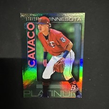 2020 Bowman Platinum #TOP-19 KEONI CAVACO Minnesota Twins 176/299 comprar usado  Enviando para Brazil