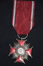 Medaille polonaise croix d'occasion  Mirecourt