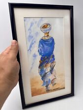 Tableau aquarelle personnage d'occasion  Paris I