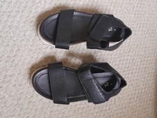 Black sandals size for sale  HALSTEAD