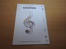 Instrumentallehrgang saxophon  gebraucht kaufen  Höchstädt a.d.Donau