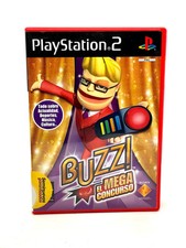 Buzz Mega Quizz PS2 PAL HISZPAŃSKI PRZETESTOWANY I AUTENTYCZNY, bez instrukcji obsługi na sprzedaż  PL