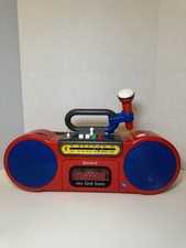 My First Sony Boombox gravador de cassete rádio CFS-2020 - Não testado comprar usado  Enviando para Brazil