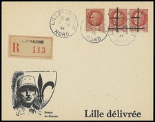 Pli patriotique 1944 d'occasion  France