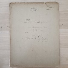Lot partitions manuscrites d'occasion  Biscarrosse