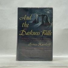 Boris Karloff / AND THE DARKNESS FALLS Signed 1946 comprar usado  Enviando para Brazil
