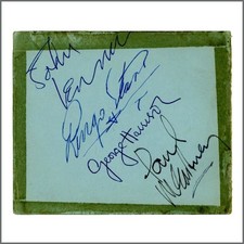 Beatles 1963 autographs for sale  CHORLEY