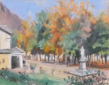 Pastel dessin tableau d'occasion  Paris IX