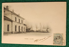 Cpa chaumes gare d'occasion  Le Havre-