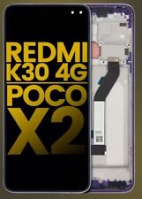 Conjunto de tela LCD com moldura para Xiaomi Redmi K30 4G/Poco X2 (roxo)✅ EUA comprar usado  Enviando para Brazil