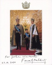 Farah pahlavi signed for sale  Los Angeles