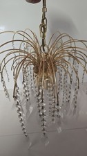 Vintage chandelier brass for sale  ENFIELD