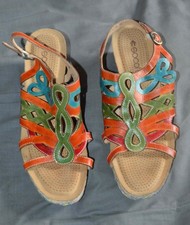 Socofy multicoloured heeled for sale  SOUTHAMPTON