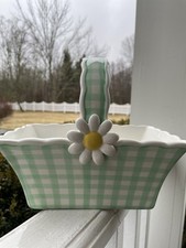 Daisy flower ceramic for sale  Lebanon
