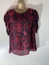 Womens red black for sale  WITHAM
