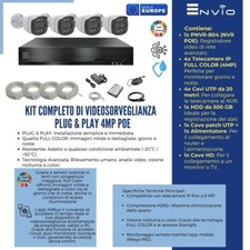 Kit videosorveglianza completo usato  Crema