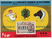 Billet loterie nationale d'occasion  La Palme