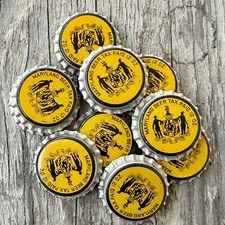 10 RARO Vintage Anos 1940 MARYLAND BEER Tax Pago Cortiça Forrada Tampa de Refrigerante LOTE ATACADO comprar usado  Enviando para Brazil