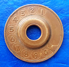 Moeda de cobre rara Israel Public Phone Token Asimon 1953, usado comprar usado  Enviando para Brazil