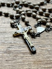 Vintage wooden rosary for sale  WIGAN