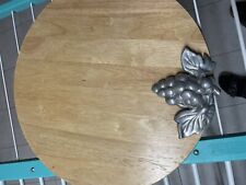 Büffetplatte holz rund gebraucht kaufen  Kleve