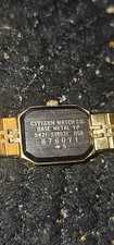 LINDO RELÓGIO FEMININO CIDADÃO 5421-S18531 PULSEIRA DE OURO QUADRADO comprar usado  Enviando para Brazil