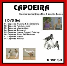 CAPOEIRA 8 DVD Set w/ Nilson Reis and Joselito Santos Brazil fundamentals dance comprar usado  Enviando para Brazil