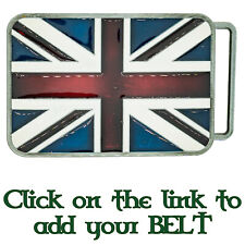 Fivela de cinto bandeira da Inglaterra Union Jack motociclista patriótico inglês britânico comprar usado  Enviando para Brazil