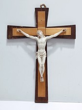 Crocifisso legno plastica usato  Catania