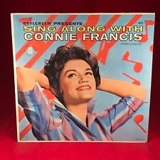 Sing Along With Connie Francis 1961 USA vinyl LP Excellent Condition Brylcreem comprar usado  Enviando para Brazil