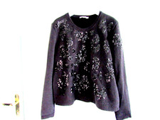 Sweat noir scintillant d'occasion  Serris