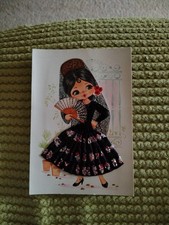 1970 postcard embroidered for sale  SELBY