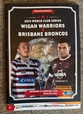 Wigan warriors brisbane for sale  PONTEFRACT