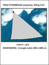 Voile ombrage gris d'occasion  Dourdan