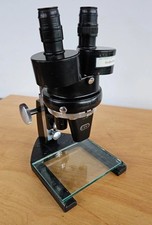 Microscópio de dissecação estéreo óptico americano lindo instrumento vintage comprar usado  Enviando para Brazil
