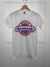 Camiseta 1989 vintage década de 1980 Nintendo Super Mario Bros. tamanho P "Mario Madness" anos 80 comprar usado  Enviando para Brazil